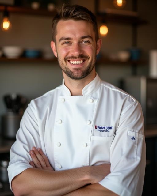 Portrait of Sous Chef Liam O’Connor